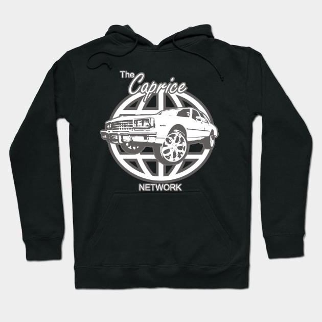 The Caprice Network Hoodie by Black Ice Design